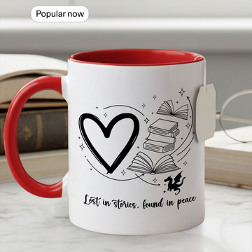 Books Are My Love Language Christmas Mug – Personalized Holiday Book Lover Coffee Cup – Custom Name Gift |Mug 93