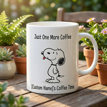 Just One More Dog Mug – Funny Dog Lover Coffee Cup – Gift for Dog Mom, Dog Dad & Pet Lovers |Mug 81