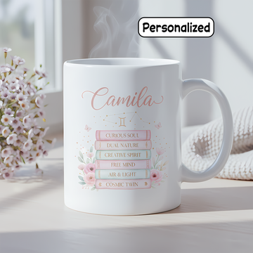 Personalized Affirmation Mug with Name – Custom Self Love Coffee Cup – Inspirational Gift for Women |Mug 65