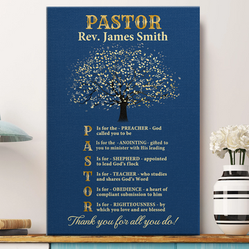 To Our Pastor | Personalized Poster/Canvas